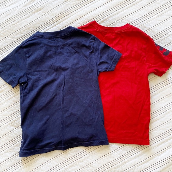 Polo by Ralph Lauren Short Sleeved Tee Bundle In Classic Red And Navy sz Boys 5 - Picture 6 of 6